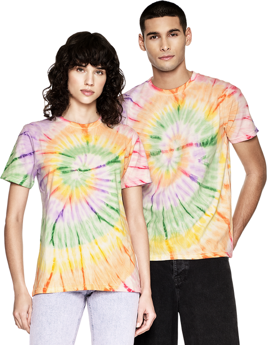 Artistic Tie Dye Jersey Tee